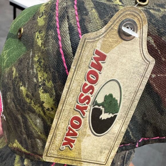 Jeep Camo Hat with Pink Stitching OSFM adjustable baseball cap - Picture 4 of 5